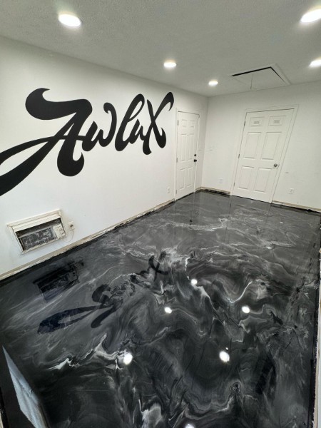 Epoxy flooring project 4